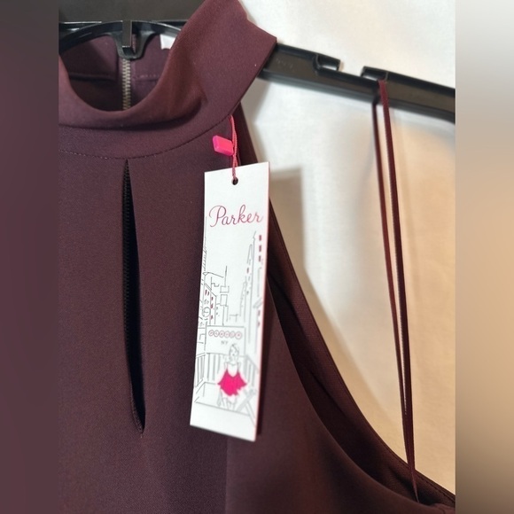 NWT Parker Luana Keyhole Dress in Raisin - Picture 5 of 5